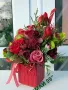 Червена аранжировка, снимка 3