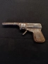 Стар метален пистолет играчка, снимка 4