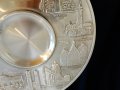 Калаена чиния,поднос,пано,архитектура,500 гр.,26 см. , снимка 6