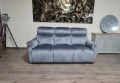 Сив диван тройка от плат плюш, снимка 9