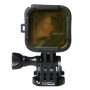 Филтър за подводно снимане за GoPro Hero 4/5 Session, С рамка, Жълт/Червен, снимка 5