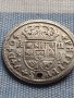 Сребърна монета 2 реала 1723г. Филип пети Севиля Испания 12225, снимка 8