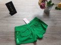 НОВИ къси зелени памучни панталонки с пайети на намаление, снимка 3
