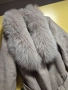 Ново палто алпака и естествен косъм, снимка 4