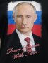 Нова мъжка тениска с дигитален печат Владимир Путин, Руско знаме, Русия, снимка 3