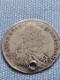 Сребърна монета 7 кройцера 1761г. Франц първи Кремниц Свещена Римска Империя 13645, снимка 4