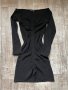 Нова елегантна ежедневна акрил  черна еластична фабрично плетиво плетка  рокля рипс , снимка 5