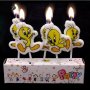 5 бр свещи Туити looney tunes за торта Рожден ден детско парти, снимка 1 - Други - 26657389