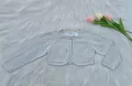 Детско болеро цвят бяло злато 18-24 месеца, снимка 1