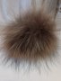 Прошарен Помпон Естествен косъм за шапка, снимка 7