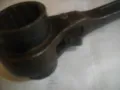 32мм-30мм ГОЛЯМ 380мм РЪЧЕН КЛЮЧ ЗА СКЕЛЕ ТРЕСЧОТКА ДВУСТРАННА ПРОФЕСИОНАЛНА КОВАНО ЖЕЛЯЗО МАСИВНА, снимка 11