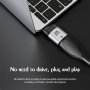 Луксозен Адаптер конвертор USB Type-C към DP порт 1.4 8K, снимка 6