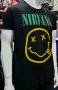 Нова мъжка тениска с трансферен печат на музикалната група NIRVANA, снимка 8
