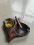 Арт пепелник за пури с място за чаша, снимка 13