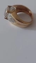 Златен пръстен с блилянти, снимка 5