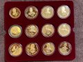 Колекция бележити българи златно покритие, снимка 4