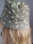 H&M Детска лятна шапка милитъри цвят с периферия 6-12-18 месеца, снимка 4