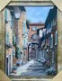 Репродукция на италианска улица от Гуидо Борели - 35х27 см, снимка 1
