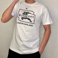 мъжка тениска BURBERRY-реплика, снимка 3 - Тениски - 43822772