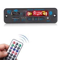 Mp3 player за вграждане с  Bluetooth 5.0, DC 5V-12V, Eq, Tf card, Fm, Call, AUX, снимка 8 - Аудиосистеми - 40549614