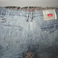 Къси дънки ID(Identic) Jeans талия 44 - ханш 50 см, снимка 5 - Дънки - 28471151