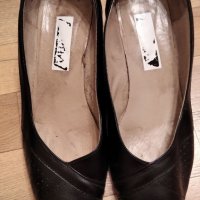 Обувки от естествена кожа, снимка 1 - Дамски обувки на ток - 35056928