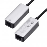 Amazon Basics USB 3.1 Type C към RJ45 Gigabit Ethernet адаптер с алуминиев корпус, снимка 4 - Други - 40243192