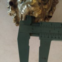 бронзова шпионка за врата-лъвска глава, снимка 5 - Други ценни предмети - 38919485