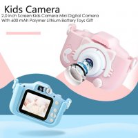 Дигитален детски фотоапарат STELS W329, Селфи камера, 64GB SD карта, снимка 6 - Фотоапарати - 40175878