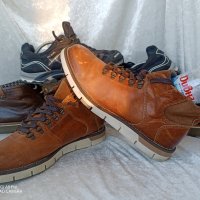 мъжки боти 42 - 43, made in PORTUGAL, 100% висококачествена естествена кожа , снимка 6 - Мъжки боти - 43562923