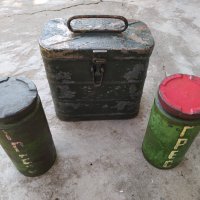 Военна метална кутия , снимка 1 - Антикварни и старинни предмети - 38643721