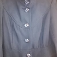 Черно късо палто, снимка 3 - Палта, манта - 27599792