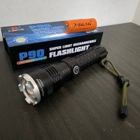 Мощен компактен фенер P90, 90 000lm, водоустойчив, снимка 8 - Къмпинг осветление - 43105116