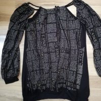 Ефектна дамска блуза, снимка 1 - Блузи с дълъг ръкав и пуловери - 27305654