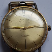 Мъжки часовник  Perfex automatic 25 Jewels, снимка 4 - Антикварни и старинни предмети - 38843719