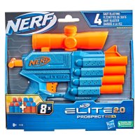 NERF ELITE 2.0 Бластер Пистолет PROSPECT QS 4 с 8 стрелички , снимка 2 - Други - 43730251