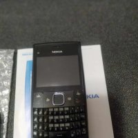 Телефон Nokia X2-01 QWERTY-клавиатура, microSD, Bluetooth. Камера0.3MP черен, снимка 2 - Nokia - 43702517