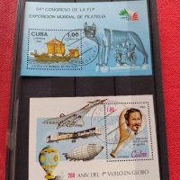 Блок пощенски марки 1983/85г. Куба перфектни за колекция - 22604, снимка 8 - Филателия - 36651548
