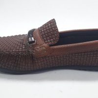 Мъжки обувки VIZYON модел 1256 кафяви,хит 2021г., снимка 3 - Мокасини - 32233910
