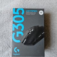 Нова черна геймърска мишка Logitech G305 , снимка 1 - Клавиатури и мишки - 43973708