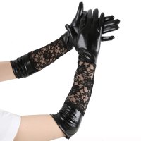 Секси  кожени ръкавици, снимка 2 - Ръкавици - 43007218