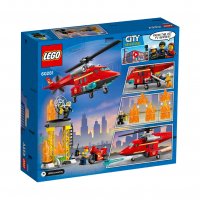 LEGO® City Fire 60281 - Спасителен пожарникарски хеликоптер, снимка 2 - Конструктори - 38927850