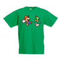 Детска тениска Супер Марио Super Mario 9, снимка 2 - Детски тениски и потници - 33083150