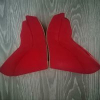 червени платформи, снимка 4 - Дамски обувки на ток - 28627717