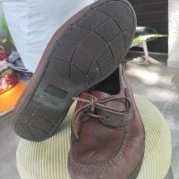 кожени обувки Clarks Port View, снимка 4 - Мокасини - 43724974