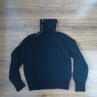 Винтидж Massimo Rebecchi Дамски пуловер с поло яка XXL, снимка 2 - Блузи с дълъг ръкав и пуловери - 44071254