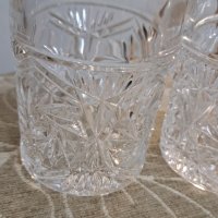 Кристални чаши 6 броя, снимка 1 - Чаши - 43504583