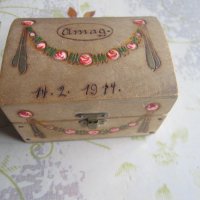 Уникална еврейска кутийка кутия 1914  Германия Берлин, снимка 7 - Колекции - 33174775