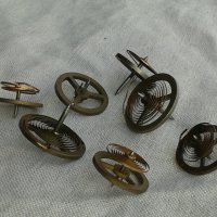 Колела, Запасни Части за Старинен Механичен Часовник, снимка 2 - Антикварни и старинни предмети - 37216932