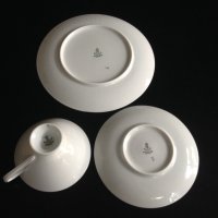 Winterling Bavaria 1950 - 1970 г. Трио за кафе/чай и десерт чаша чинии сервиз сет, снимка 12 - Антикварни и старинни предмети - 33395201